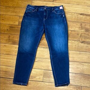 Silver Avery super skinny jeans